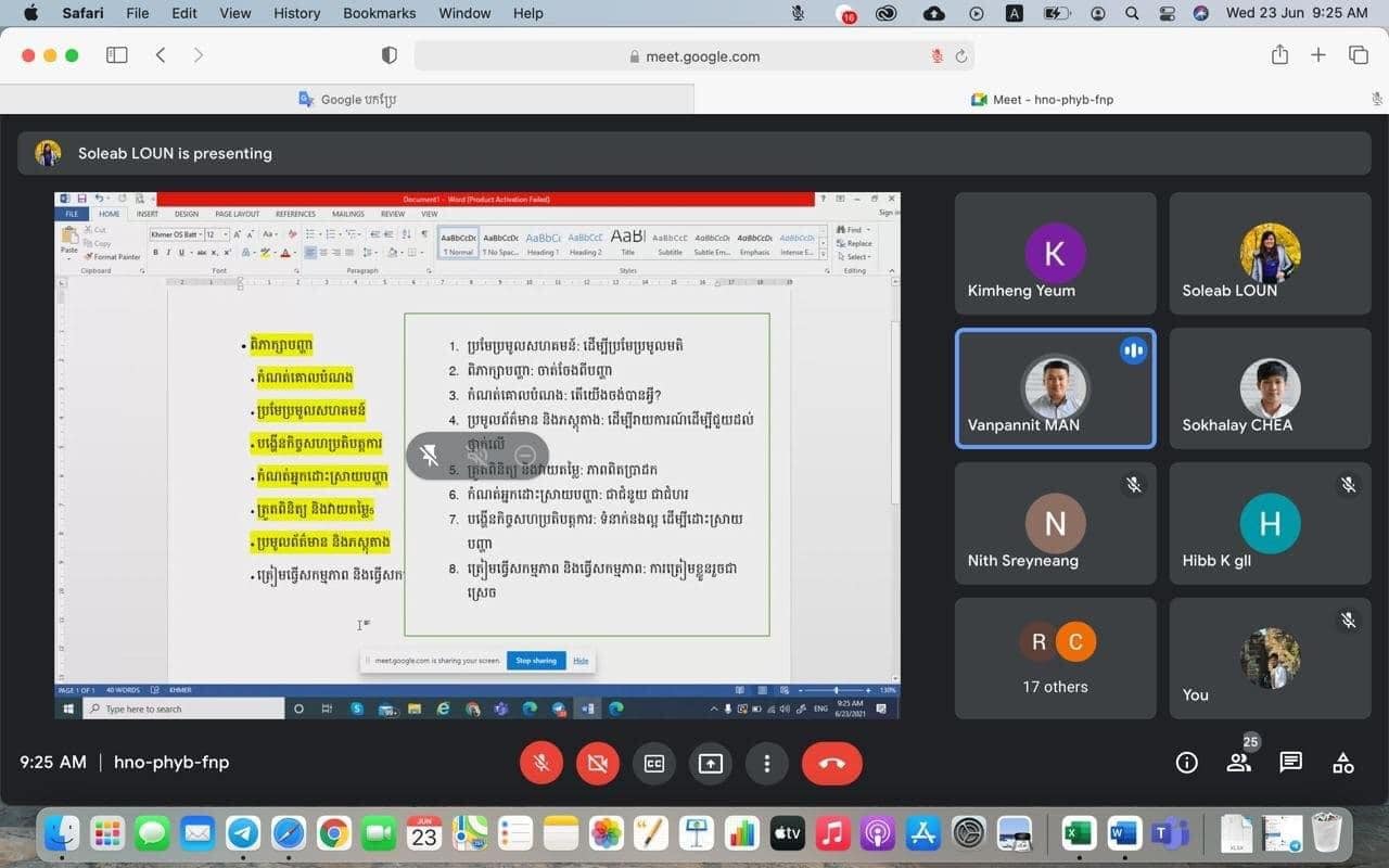 Advocacy Training for Women Street Vendors