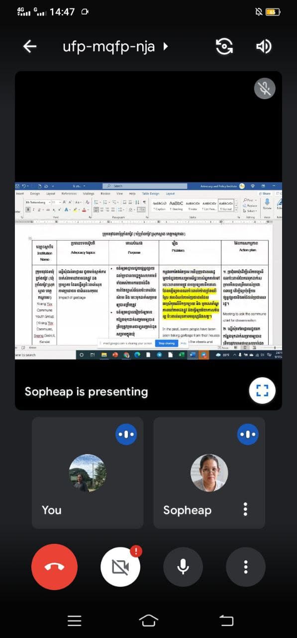 CtGA: Mobilising Support Courses for IDEA and CamboJA